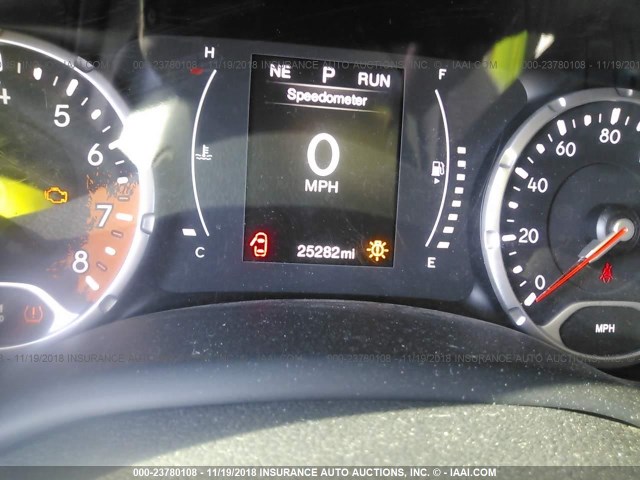 ZACCJAAB8HPE60500 - 2017 JEEP RENEGADE SPORT Սև լուսանկար 7