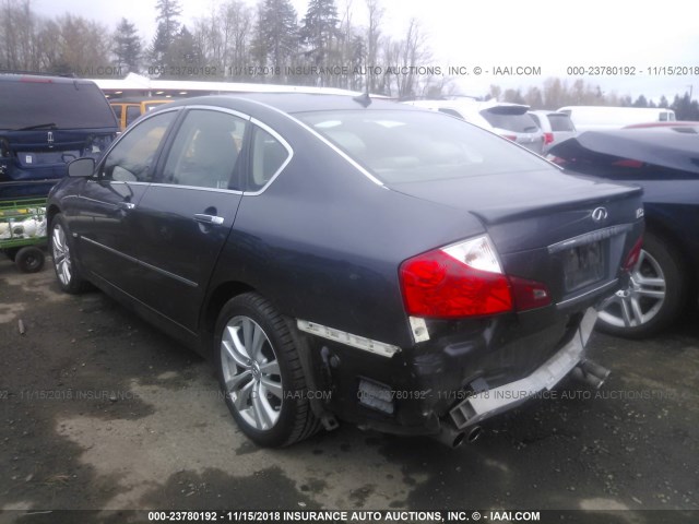 JNKAY01F58M653099 - 2008 INFINITI M35 SPORT GRAY photo 3