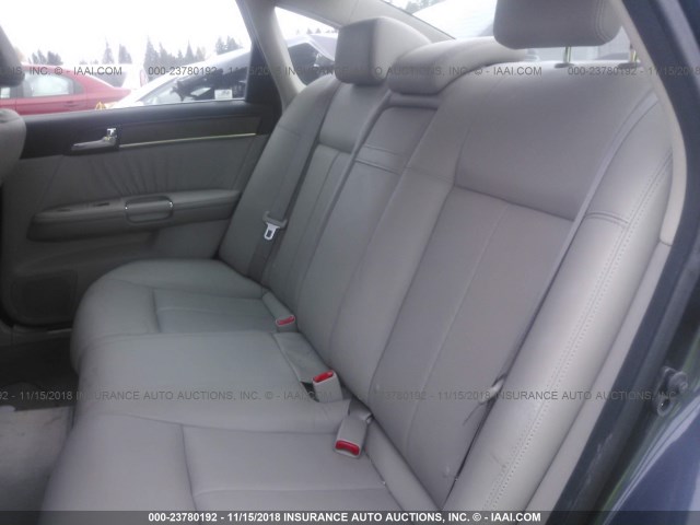 JNKAY01F58M653099 - 2008 INFINITI M35 SPORT GRAY photo 8