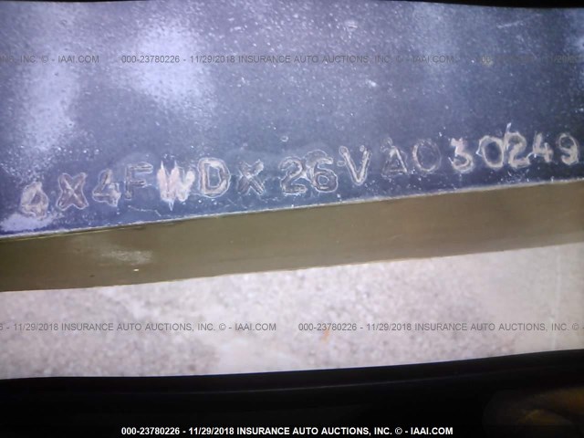 4X4FWDX26VA030249 - 1997 FOREST RIVER OTHER  WHITE photo 9