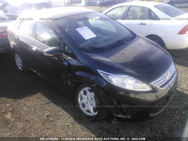 3FADP4BJ6DM159561 - 2013 FORD FIESTA SE BLACK photo 1