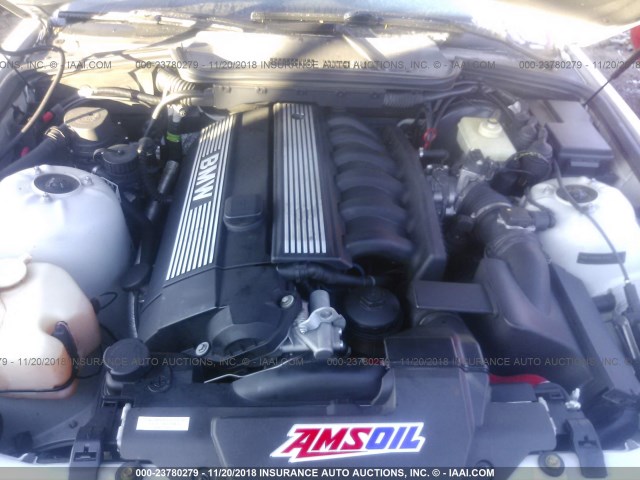 WBABG2336XET37949 - 1999 BMW 328 IS AUTOMATIC SILVER photo 10