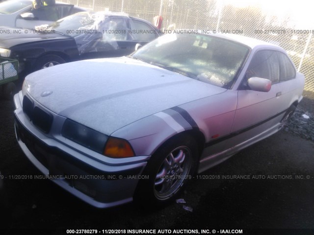 WBABG2336XET37949 - 1999 BMW 328 IS AUTOMATIC SILVER photo 2