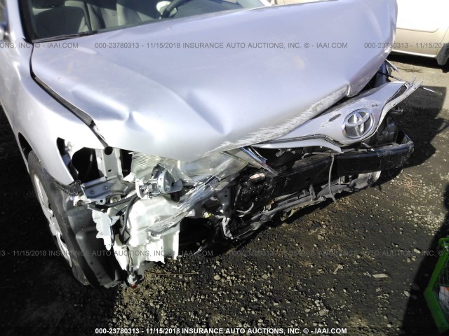 4T1BF3EK5AU088536 - 2010 TOYOTA CAMRY SE/LE/XLE SILVER photo 6