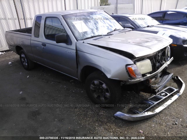 1N6DD26S7YC400865 - 2000 NISSAN FRONTIER KING CAB XE GRAY photo 1