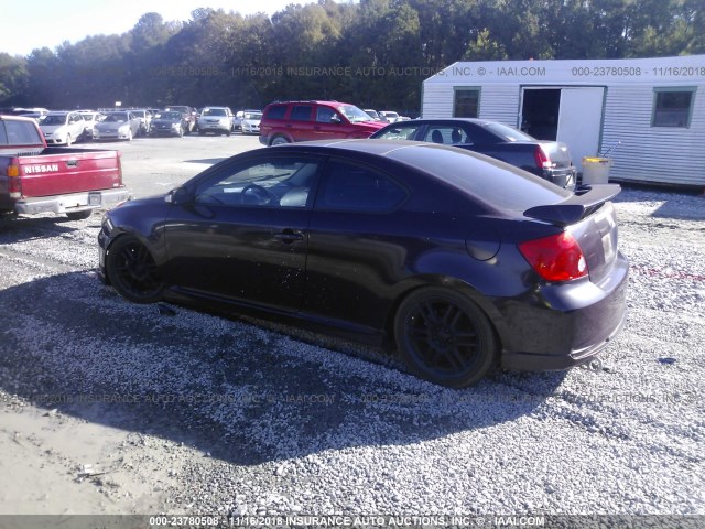 JTKDE177370150716 - 2007 TOYOTA SCION TC 紫色 照片 3