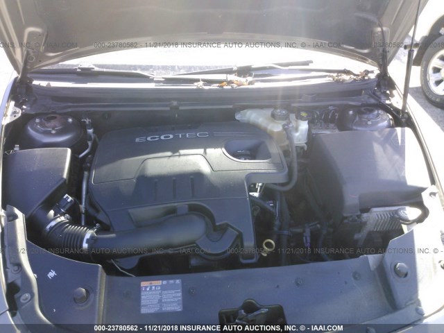 1G1ZE5EB2AF274906 - 2010 CHEVROLET MALIBU LTZ 棕色 照片 10