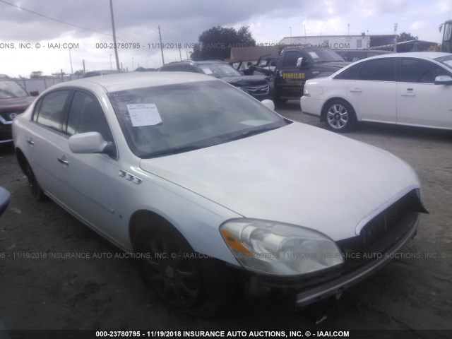 1G4HD57236U127057 - 2006 BUICK LUCERNE CXL WHITE photo 1