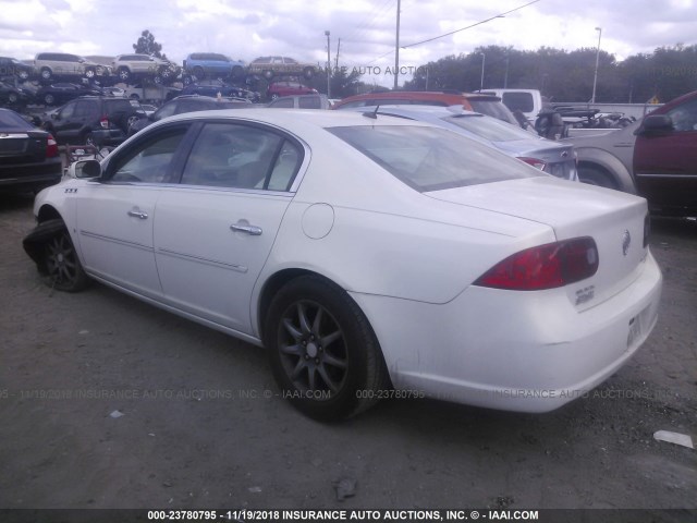 1G4HD57236U127057 - 2006 BUICK LUCERNE CXL WHITE photo 3