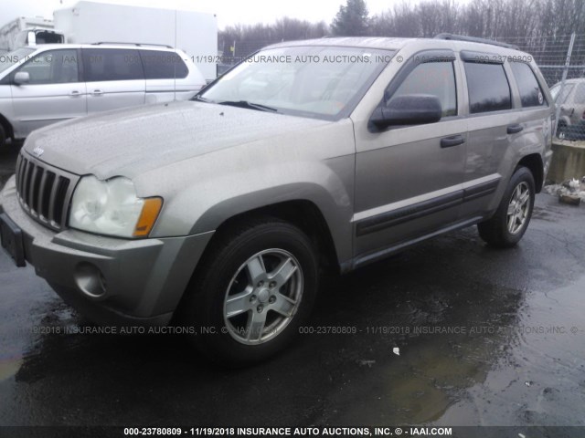 1J4GR48K55C708889 - 2005 JEEP GRAND CHEROKEE LAREDO/COLUMBIA/FREEDOM 棕色 照片 2