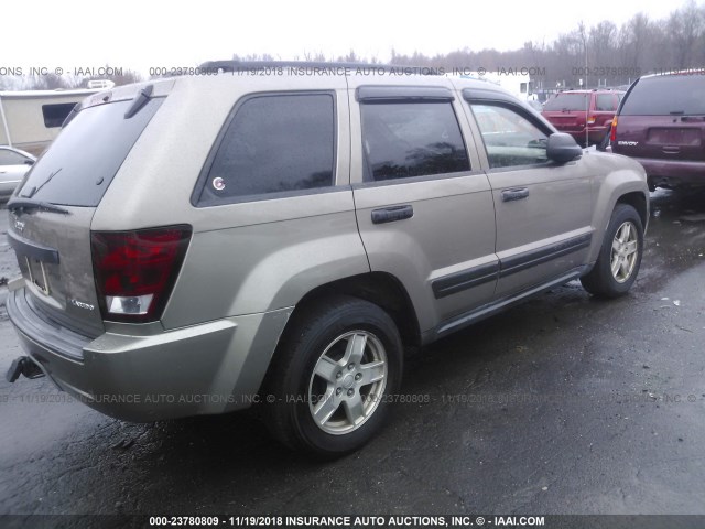 1J4GR48K55C708889 - 2005 JEEP GRAND CHEROKEE LAREDO/COLUMBIA/FREEDOM 棕色 照片 4