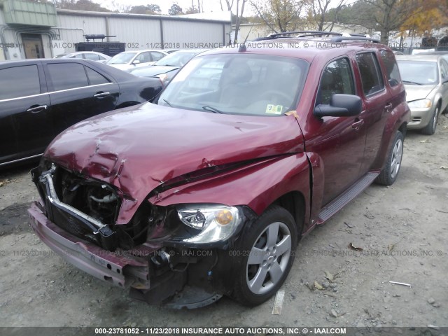 3GNCA13B29S563755 - 2009 CHEVROLET HHR LS RED photo 2