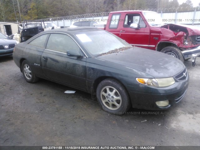 2T1CF22P1XC245357 - 1999 TOYOTA CAMRY SOLARA SE/SLE მწვანე ფოტო 1