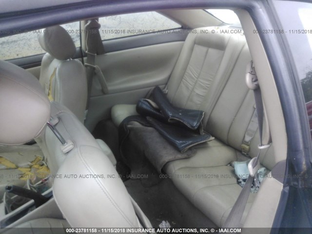 2T1CF22P1XC245357 - 1999 TOYOTA CAMRY SOLARA SE/SLE მწვანე ფოტო 8