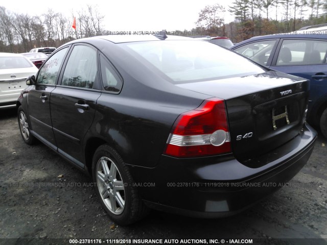 YV1MS390162183321 - 2006 VOLVO S40 2.4I BLACK photo 3