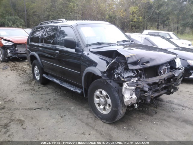 JA4LS21H13J026641 - 2003 MITSUBISHI MONTERO SPORT ES/SPORT LS BLACK photo 1