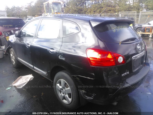 JN8AS5MV8BW677836 - 2011 NISSAN ROGUE S/SV/KROM BLACK photo 3