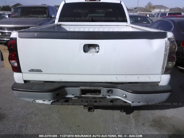 1GCEC19X24Z349410 - 2004 CHEVROLET SILVERADO C1500 WHITE photo 6