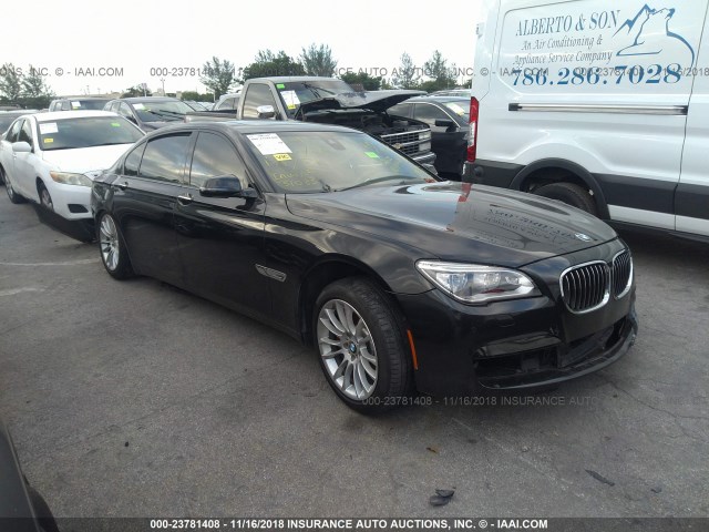 WBAYE8C52ED780347 - 2014 BMW 750 LI BLACK photo 1
