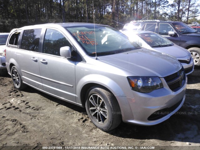 2C4RDGBG0GR267380 - 2016 DODGE GRAND CARAVAN SE SILVER photo 1