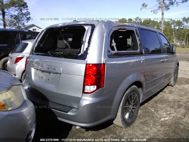 2C4RDGBG0GR267380 - 2016 DODGE GRAND CARAVAN SE SILVER photo 6