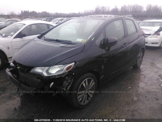 3HGGK5H85FM702970 - 2015 HONDA FIT EX/EXL BLACK photo 2