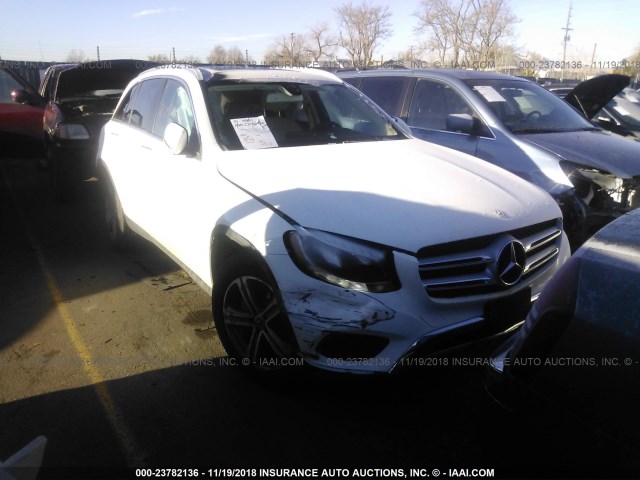 WDC0G4KB0KV138364 - 2019 MERCEDES-BENZ GLC 300 4MATIC WHITE photo 1