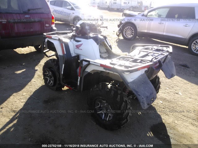 1HFTE4682G4100631 - 2016 HONDA TRX500 FA WHITE photo 3