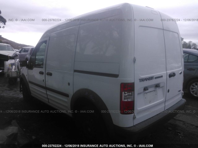 NM0LS7AN6DT152098 - 2013 FORD TRANSIT CONNECT XL WHITE photo 3