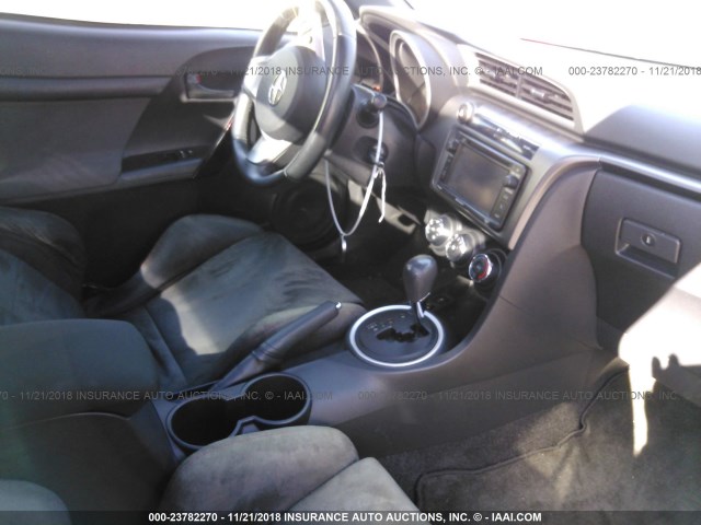 JTKJF5C7XF3089665 - 2015 TOYOTA SCION TC Tünd qırmızı foto 5