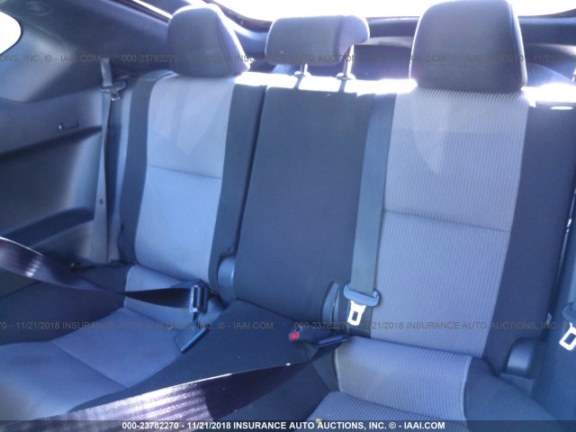 JTKJF5C7XF3089665 - 2015 TOYOTA SCION TC Tünd qırmızı foto 8