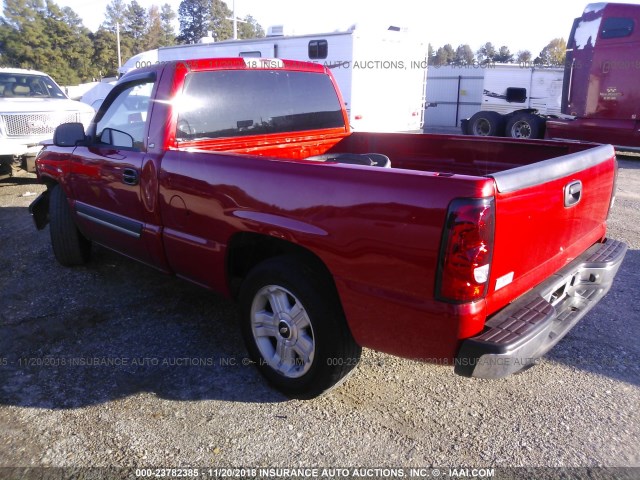 1GCEC14X04Z299145 - 2004 CHEVROLET SILVERADO C1500 RED photo 3