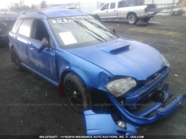 JF1GG29605G802923 - 2005 SUBARU IMPREZA WRX/VDT BLUE photo 1