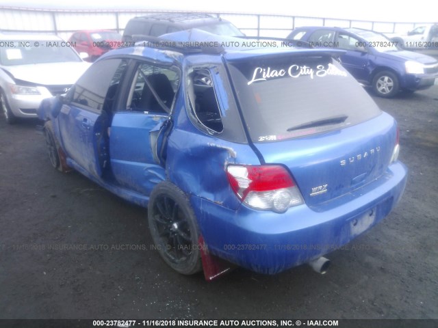 JF1GG29605G802923 - 2005 SUBARU IMPREZA WRX/VDT BLUE photo 3