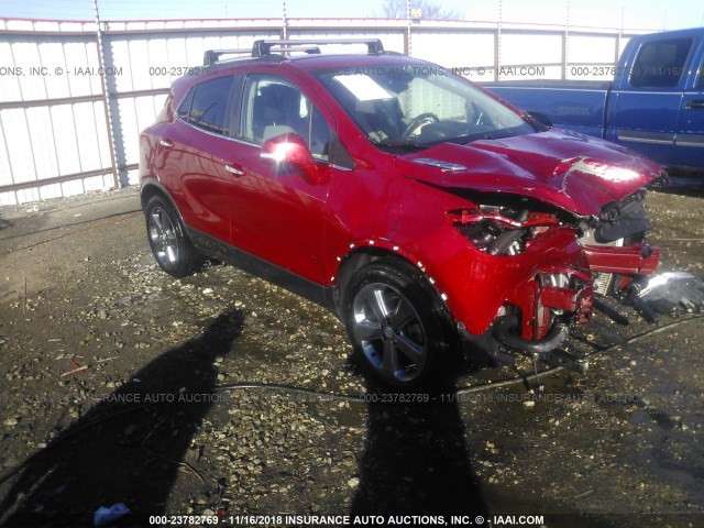 KL4CJASB8EB532603 - 2014 BUICK ENCORE RED photo 1