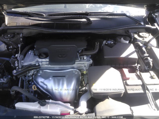 4T1BF1FK1HU691559 - 2017 TOYOTA CAMRY LE/XLE/SE/XSE Dark Blue photo 10