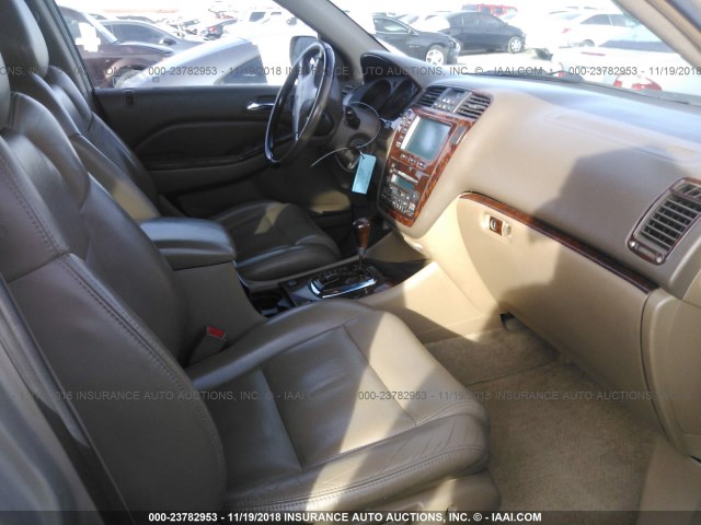 2HNYD18672H511123 - 2002 ACURA MDX TOURING GOLD photo 5