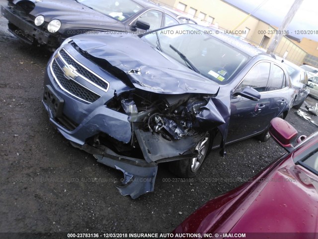 1G11C5SA4DF209350 - 2013 CHEVROLET MALIBU 1LT GRAY photo 2