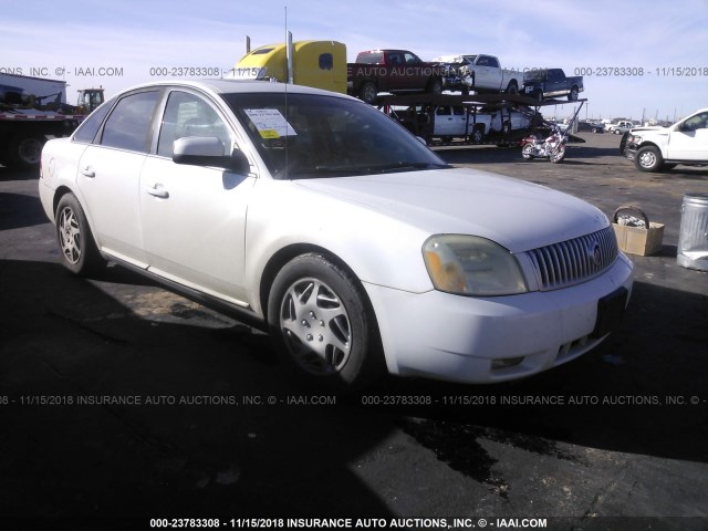 1MEHM42157G601294 - 2007 MERCURY MONTEGO PREMIER WHITE photo 1