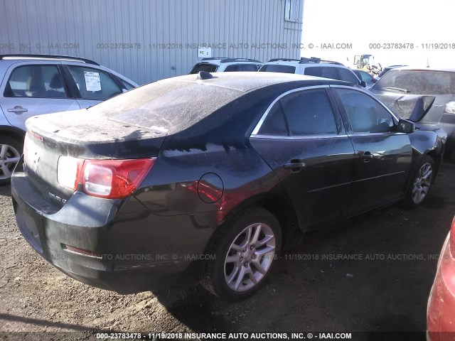 1G11C5SL2EF251437 - 2014 CHEVROLET MALIBU 1LT 黑色 照片 4