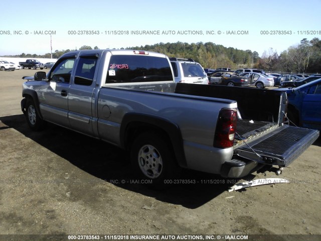 2GCEC19T631217870 - 2003 CHEVROLET SILVERADO C1500 SILVER photo 3