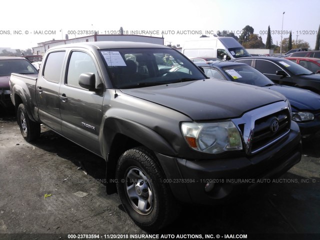 3TMKU72N49M022494 - 2009 TOYOTA TACOMA DBL CAB PRERUNNER LNG BED GRAY photo 1