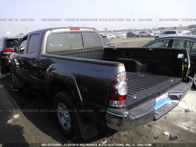 3TMKU72N49M022494 - 2009 TOYOTA TACOMA DBL CAB PRERUNNER LNG BED GRAY photo 3