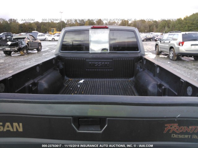 1N6ED26T1YC409669 - 2000 NISSAN FRONTIER GRAY photo 8
