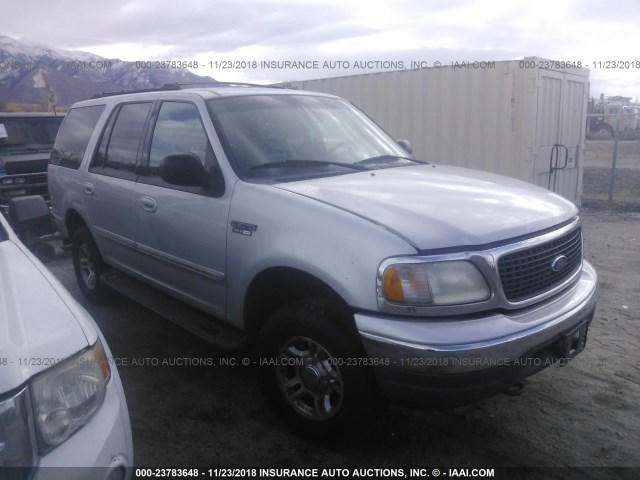 1FMPU16LXYLA76034 - 2000 FORD EXPEDITION XLT SILVER photo 1