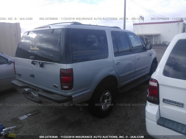 1FMPU16LXYLA76034 - 2000 FORD EXPEDITION XLT SILVER photo 4