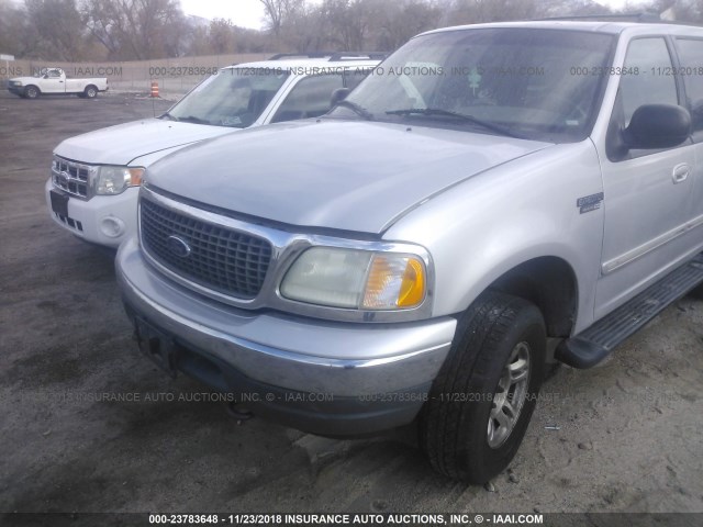 1FMPU16LXYLA76034 - 2000 FORD EXPEDITION XLT SILVER photo 6