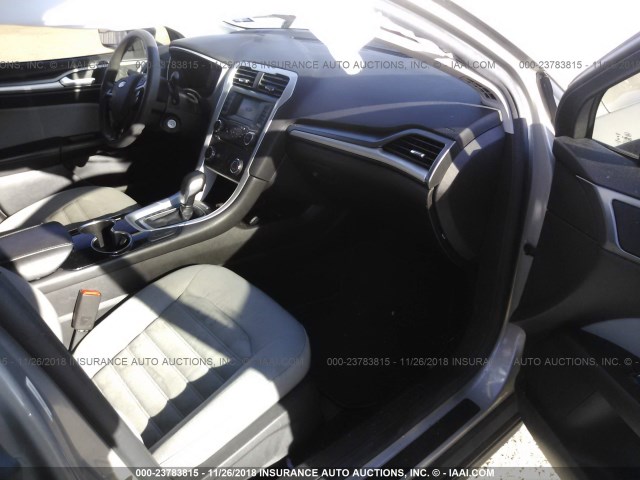 3FA6P0G77FR279308 - 2015 FORD FUSION S Champagne photo 5