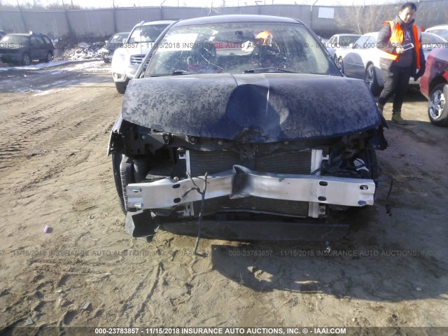 1G8AL58F67Z104073 - 2007 SATURN ION LEVEL 3 BLACK photo 6