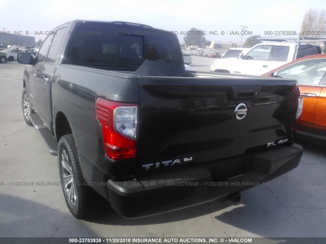 1N6AA1E58JN520315 - 2018 NISSAN TITAN SV/SL/PRO-4X/PLATINUM RES BLACK photo 3